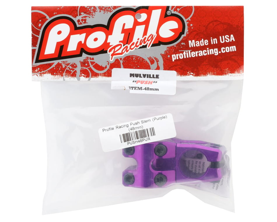 Profile Racing Push Stem (Purple) (Mark Mulville) (48mm) - Dan's Comp